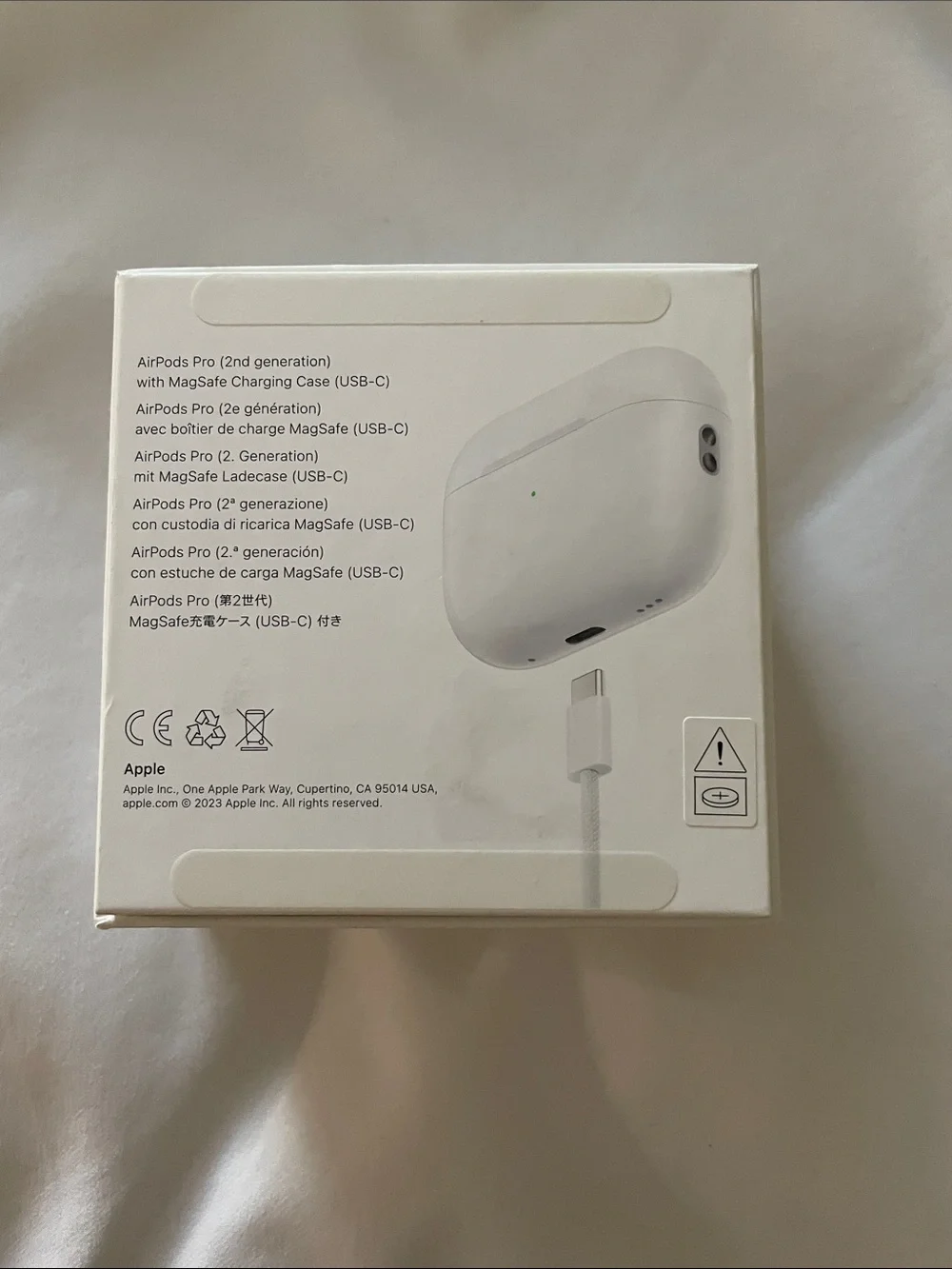 Apple AirPods Pro Second Generation with Wireless Charging Case